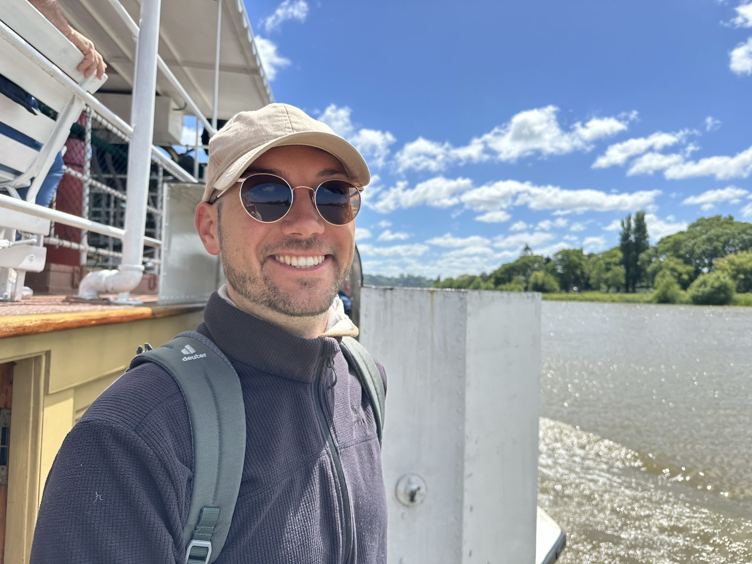 Historische Fahrt und Strandidylle in Wanganui