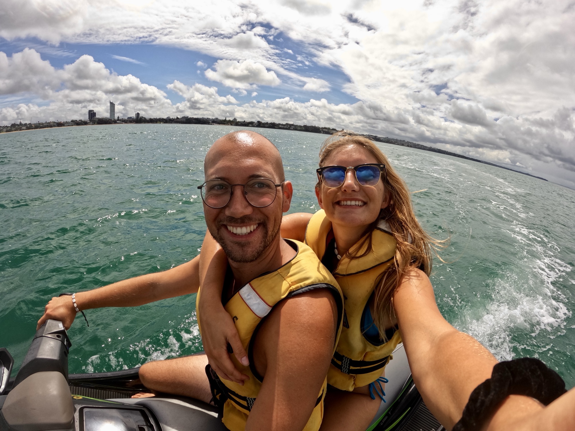 Jetski Abenteuer am Takapuna Beach