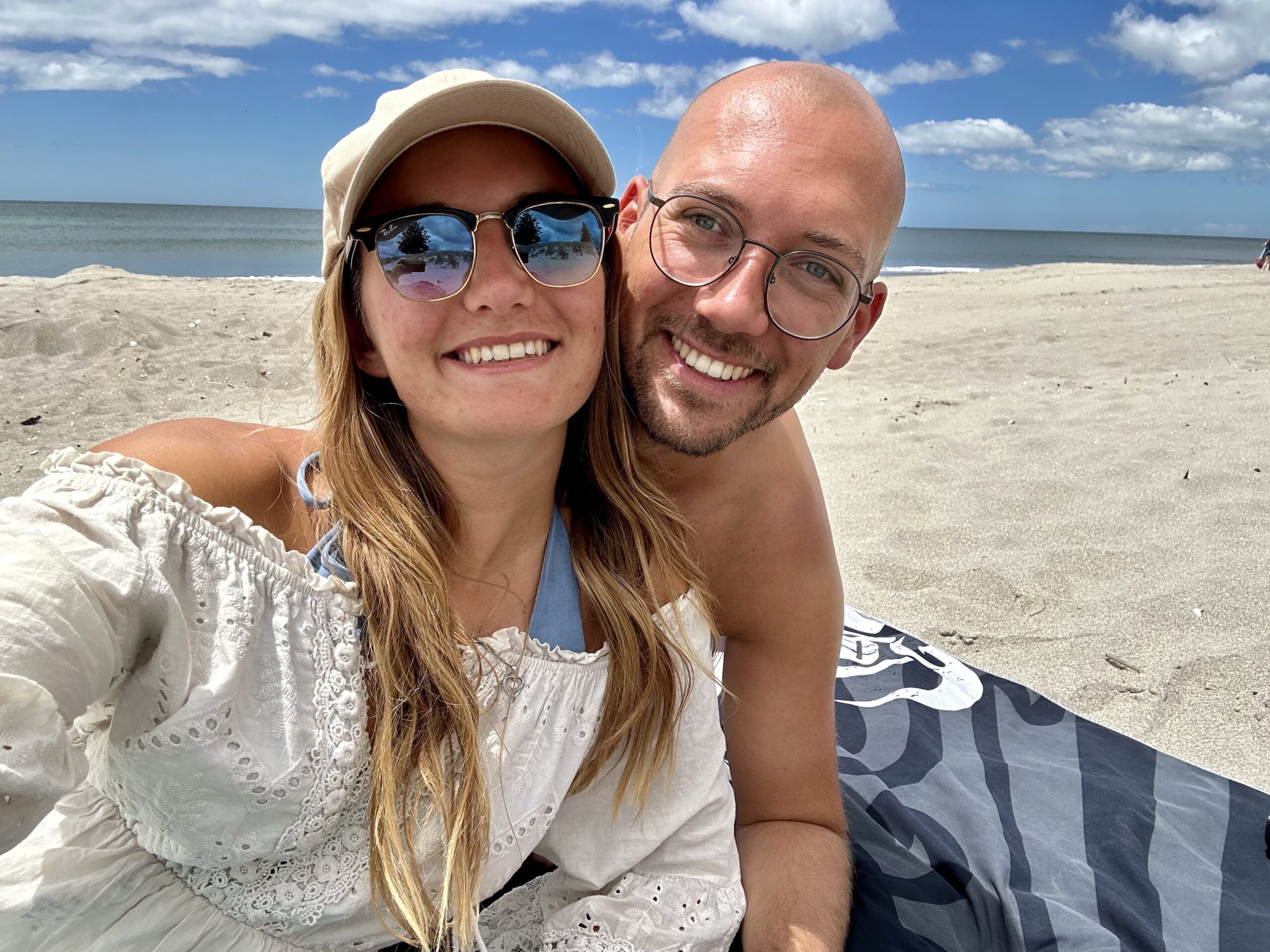 Beaching am Papamoa Beach