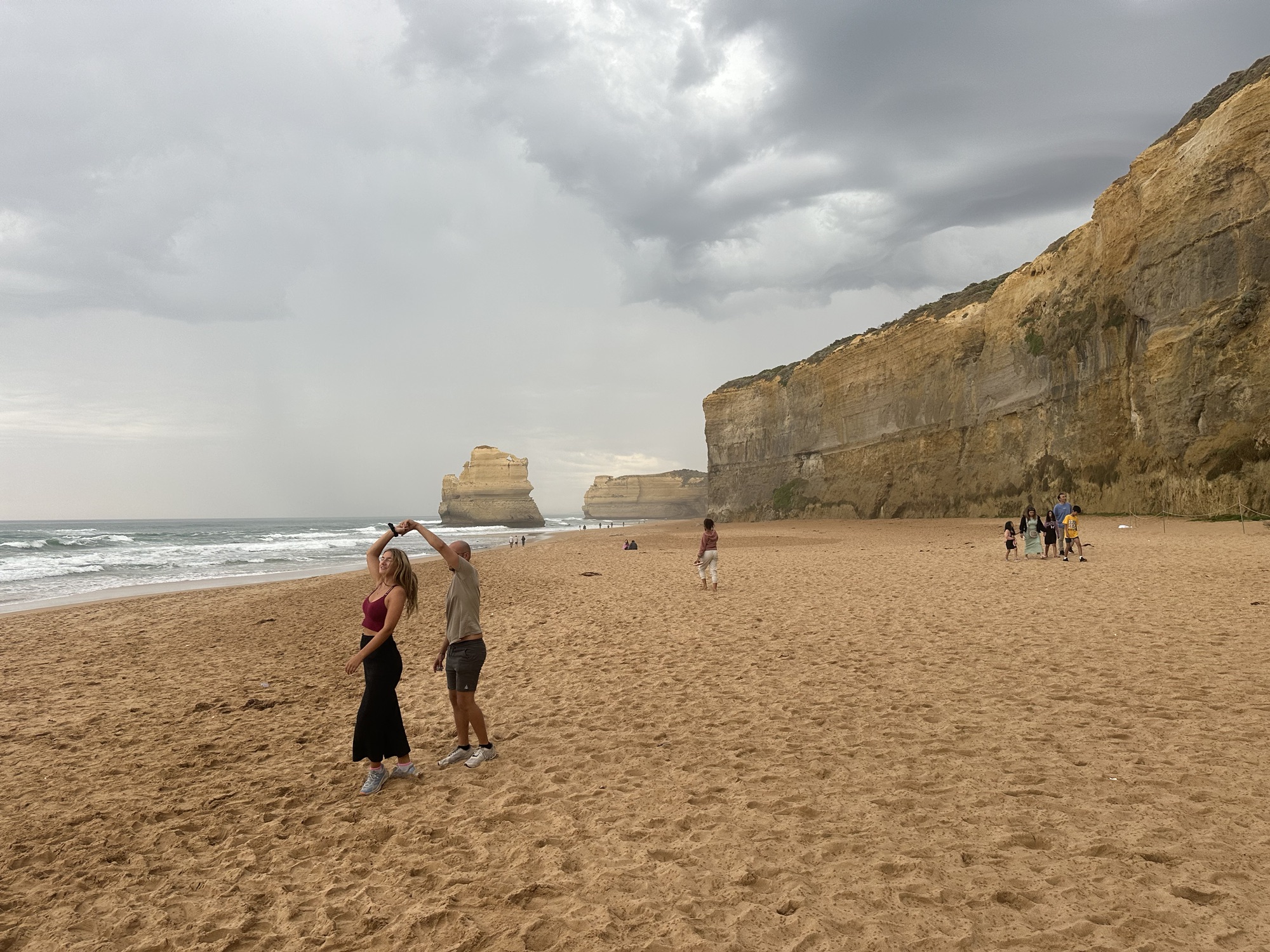 Blitze, Regen und Geschichte: Unser regnerischer Tag entlang der Great Ocean Road