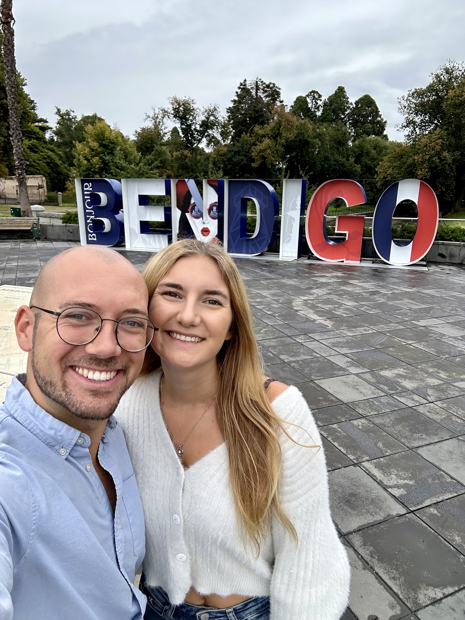 Bendigo: Regenwäsche, Kunst und Tramfahrten